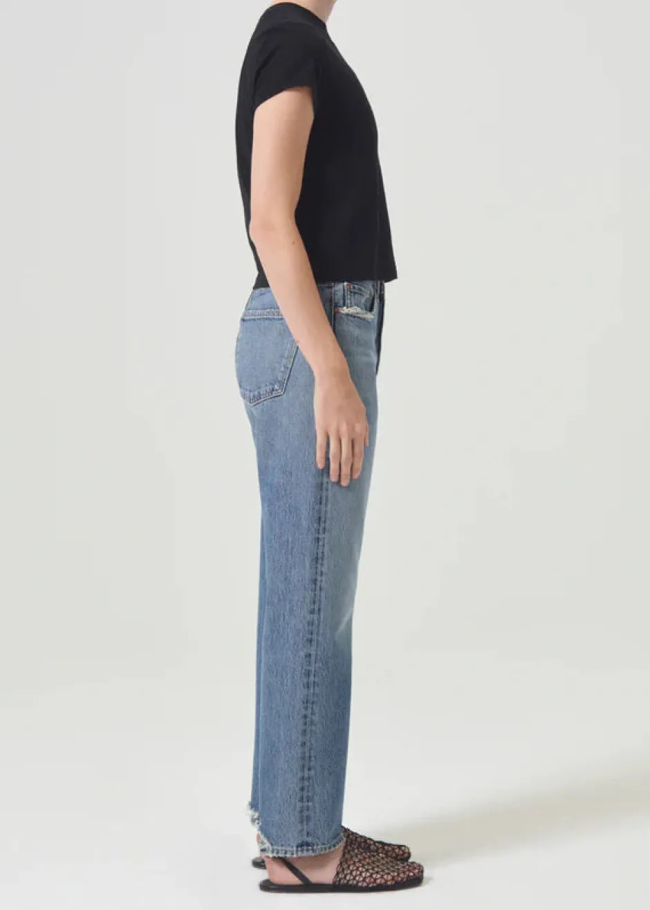 Fashion - Adine Shrunken Tee - Black Crop Tops
