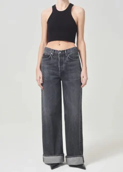 New - Bailey Tank - Black Crop Tops