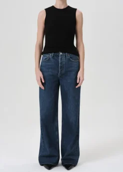 Hot - Dame High Rise Wide Leg No Cuff - Enamour High-Rise | Denim