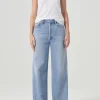 Clearance - Dame High Rise Wide Leg Jean - Showdown Flare | Straight