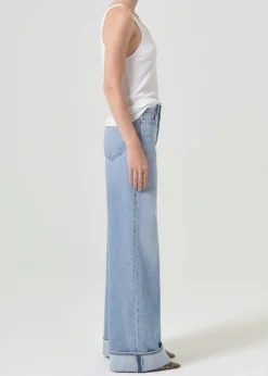 Clearance - Dame High Rise Wide Leg Jean - Showdown Flare | Straight