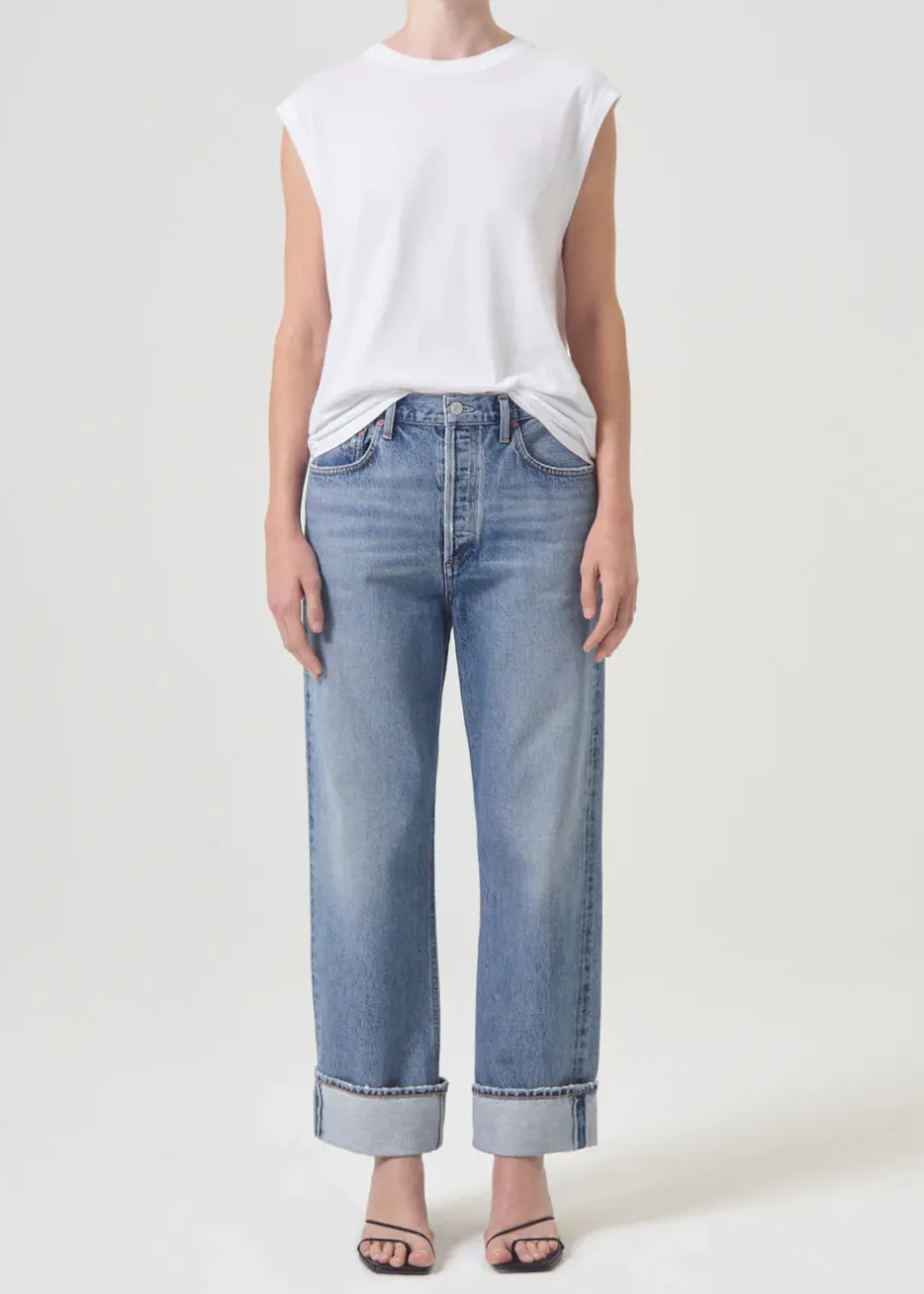 Outlet - Fran Low Slung Straight Jean - Intervention Straight | Denim