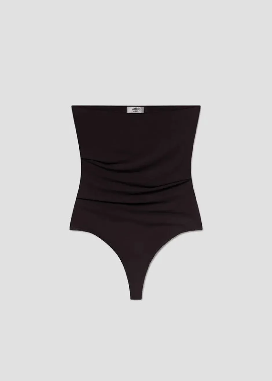 Discount - Gwyneth Bodysuit - Black Bodysuits