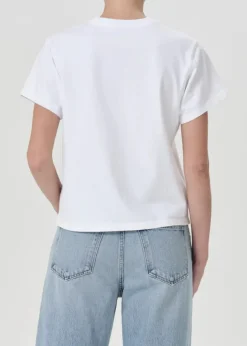 Sale - Jones T-Shirt - White Crop Tops