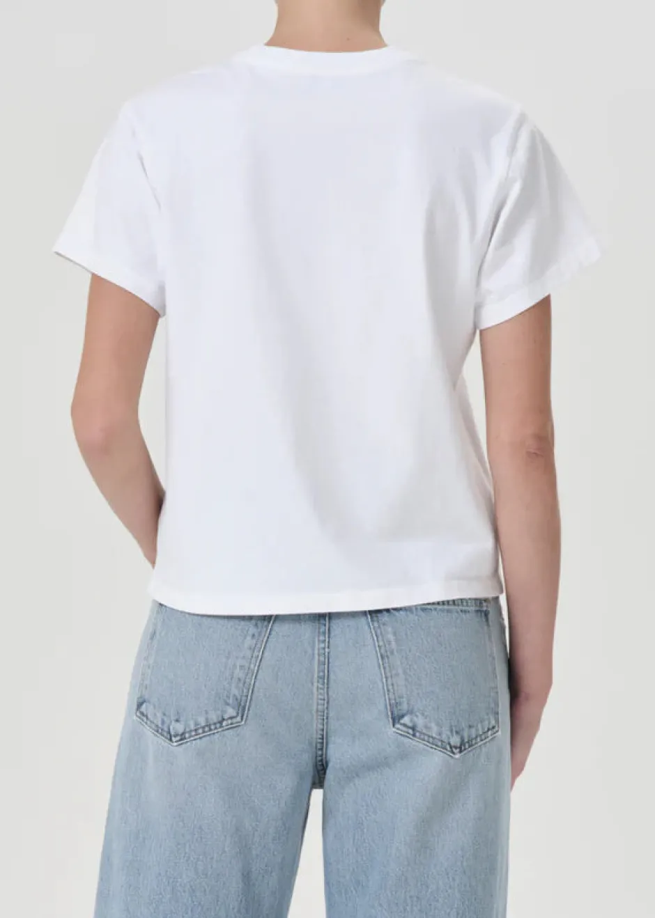 Sale - Jones T-Shirt - White Crop Tops