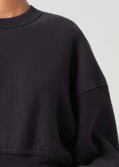 Hot - Kit Sweatshirt - Washed Black Sweaters & Knits