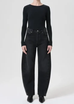 Outlet - Luna High Rise Pieced Taper - Posses High-Rise | Denim