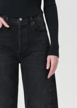 Outlet - Luna High Rise Pieced Taper - Posses High-Rise | Denim