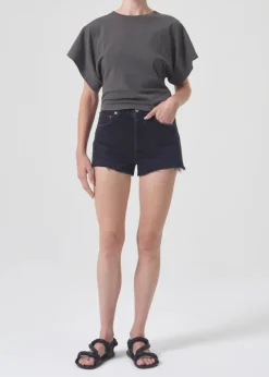 Outlet - Mila Vintage High Rise Short - Slow Burn Shorts | Denim