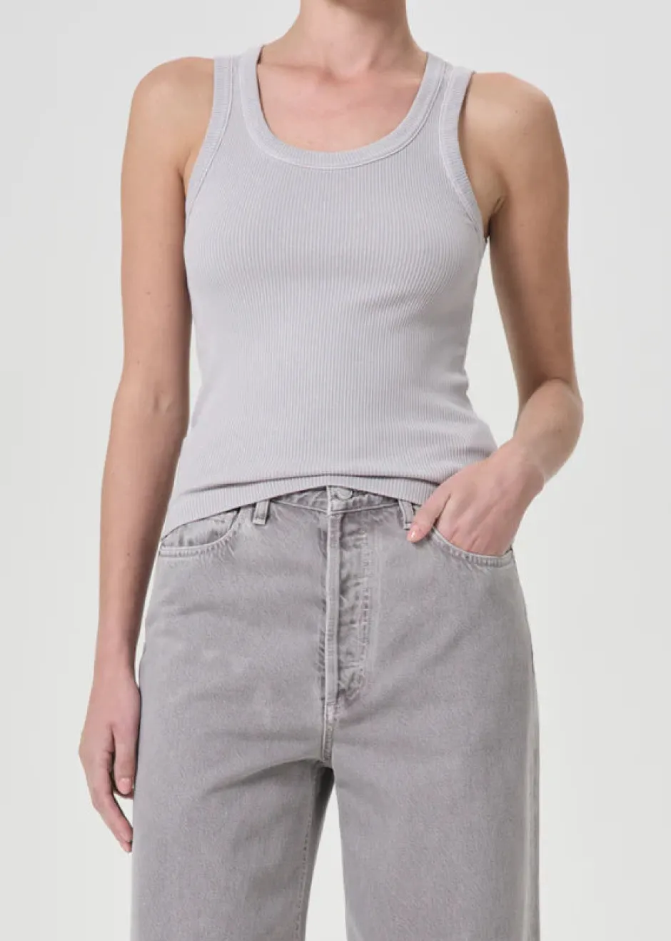 New - Poppy Tank - Flake Crop Tops