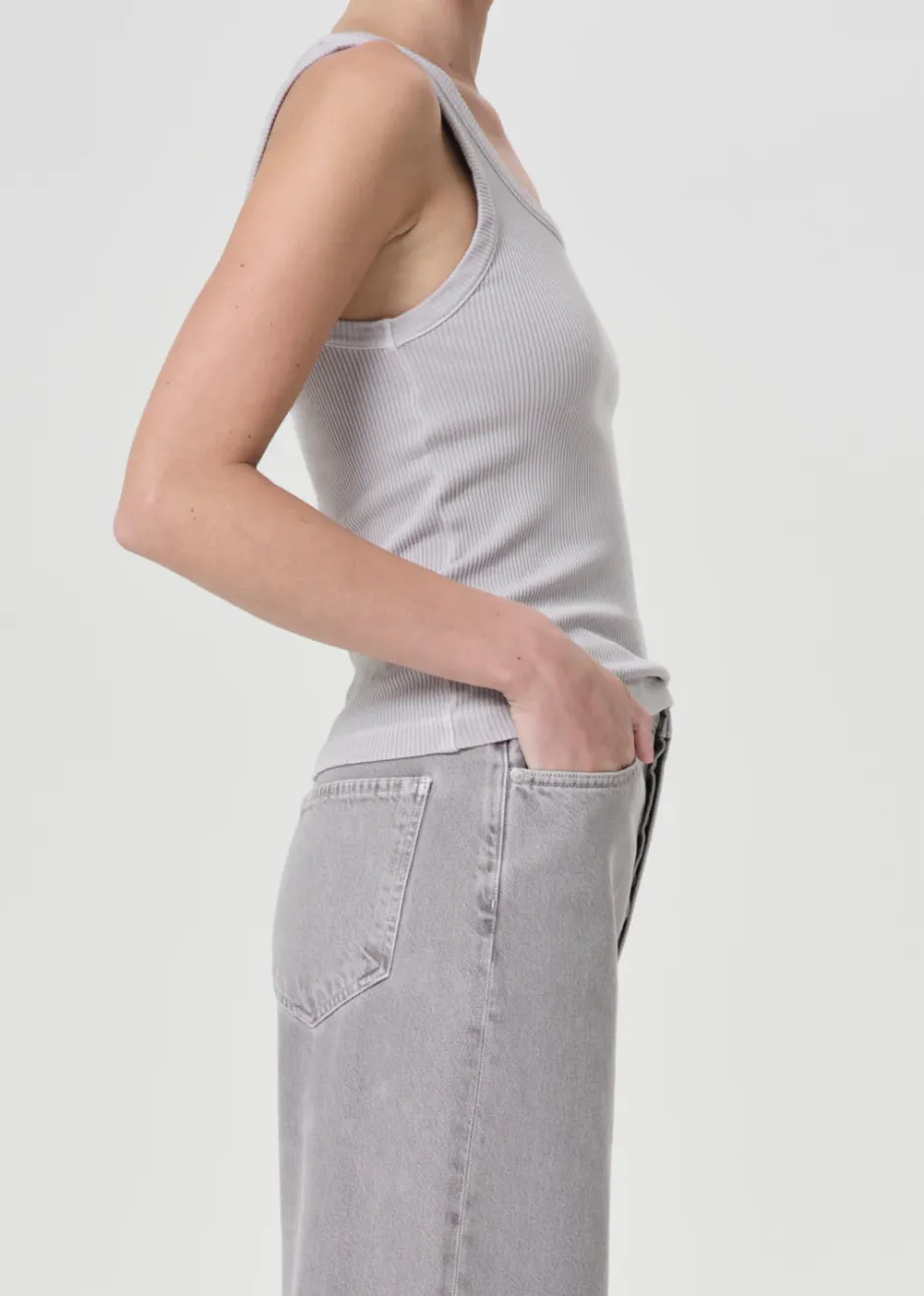 New - Poppy Tank - Flake Crop Tops