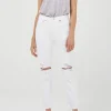 New - Riley High Rise Straight - Slant Denim | All Denim