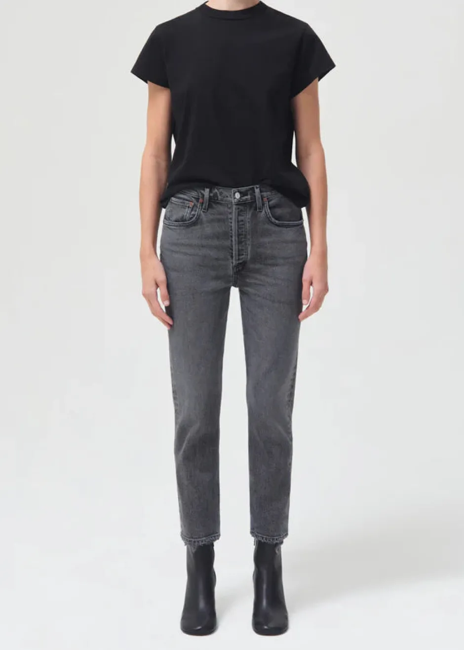 Best - Riley High Rise Straight Crop - Century Denim | All Denim