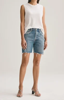 Outlet - Rumi Mid Length Short - Precision Denim | All Denim