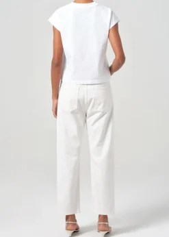 Best - 90's Crop Mid Rise Straight - Fortune Cookie Denim | All Denim