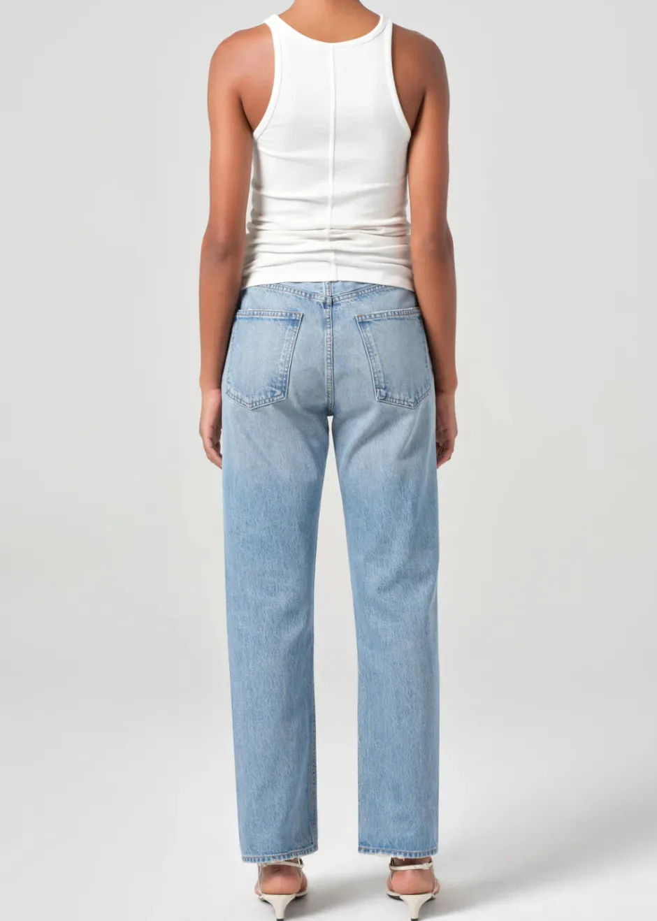 Best - 90's Pinch Waist High Rise Straight - Infinite Denim | All Denim