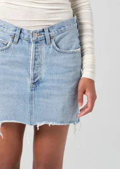 New - V-Waist Mini Skirt - Force Mini Skirts