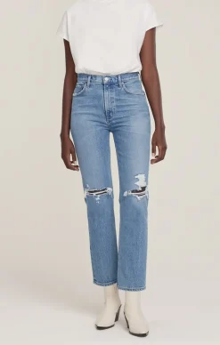 Sale - WILDER JEAN MID RISE COMFORT STRAIGHT - WHIPLASH Denim | All Denim