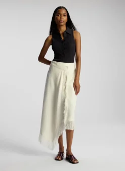 Fashion - Amelie Skirt - Cream Long Skirts