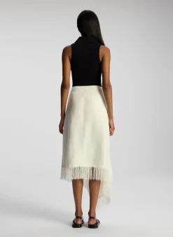 Fashion - Amelie Skirt - Cream Long Skirts
