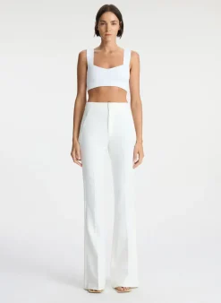 Sale - Jordana Bra - White Crop Tops