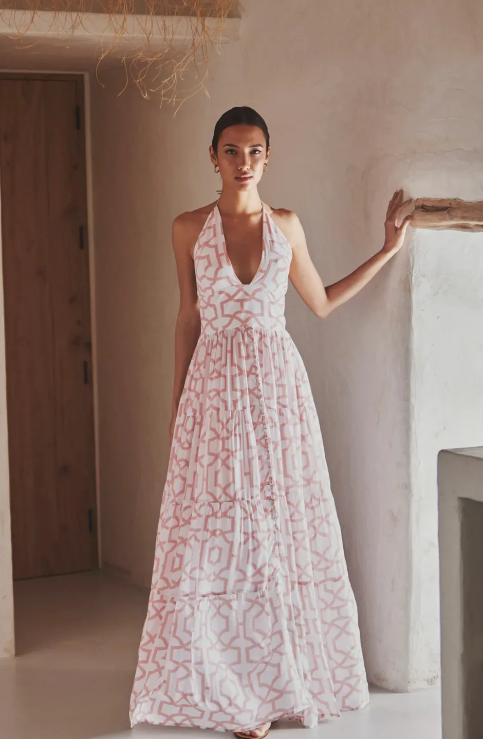 Sale - Celeste Dress - Blush Tile Dresses | Long Dresses