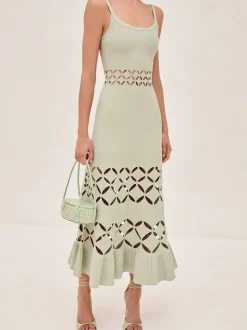 Online - Elayne Dress - Sage Long Dresses | Dresses