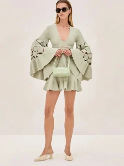 Fashion - Linden Mini Dress - Sage Mini Dresses | Dresses