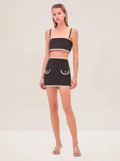 New - Rubino Skirt - Black Mini Skirts