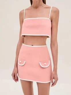 Fashion - Rubino Skirt - Melon Mini Skirts