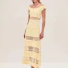 Sale - Saundra Dress - Butter Midi | Midi Dresses