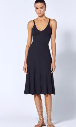 Sale - Sensi Dress - Black Dresses | Midi