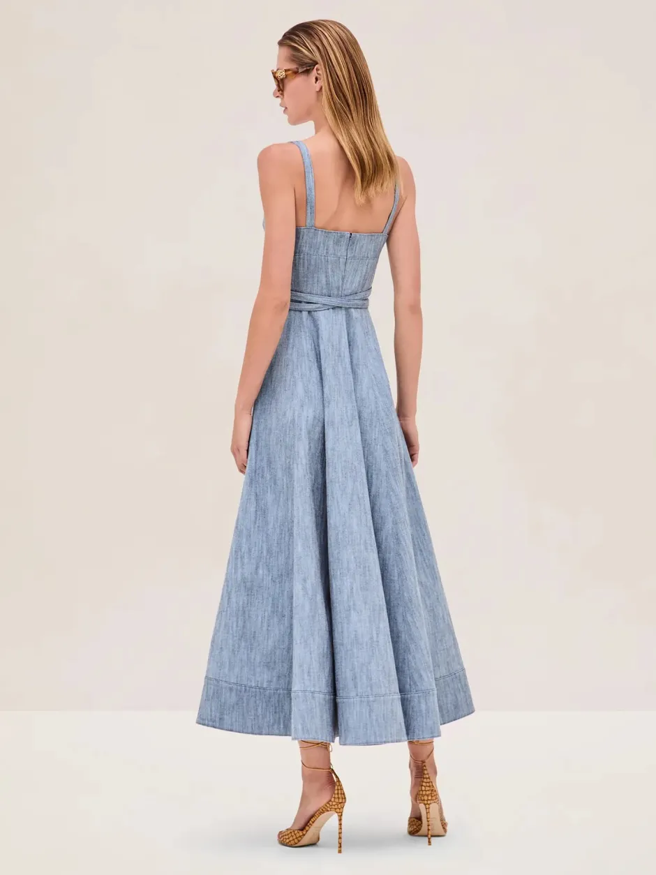 Clearance - Sirene Dress - Stone Blue Mini Dresses | Dresses