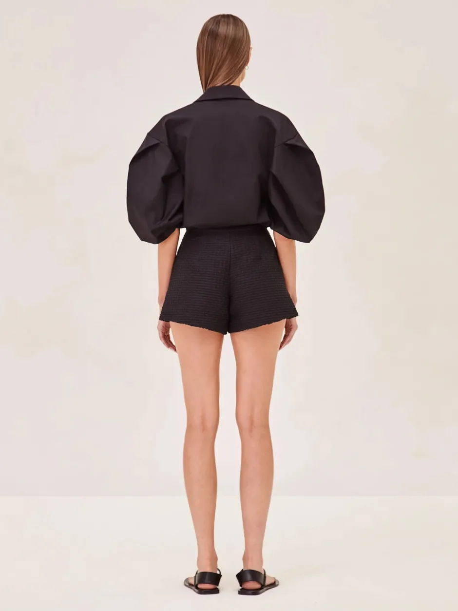 Outlet - Tash Shorts - Black Shorts