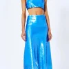 Sale - Verene Skirt - Azure Long Skirts