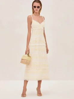 Discount - Vicci Dress - Ivory Long Dresses | Dresses