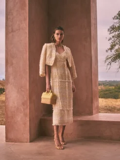 Discount - Vicci Dress - Ivory Long Dresses | Dresses