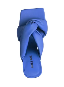 Online - Asher - Bright Blue Leather Shoes