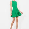 Clearance - Adley Drop Waist Mini Dress - Light Emerald Mini Dresses | Dresses