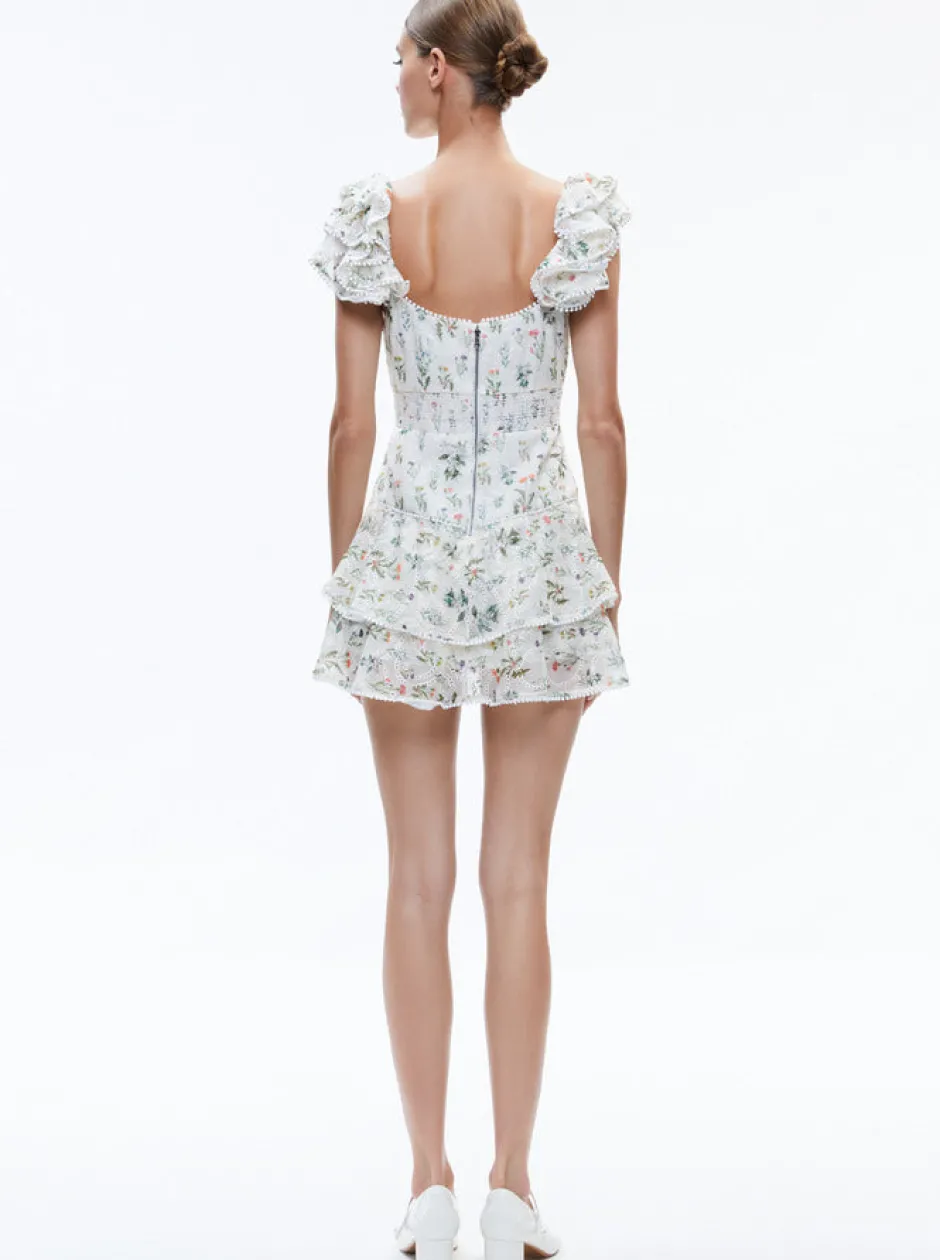 Hot - Hartford Smocked Mini Dress - Georgia Floral Dresses | Mini Dresses