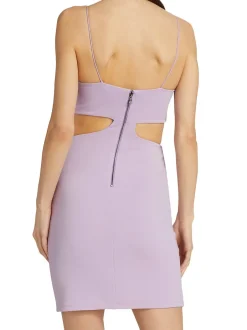 Fashion - Havana Mini Cut Out Dress - Lavender Dresses | Mini Dresses