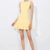 Outlet - Isa Crewneck Mini Dress - Butter Mini Dresses | Dresses