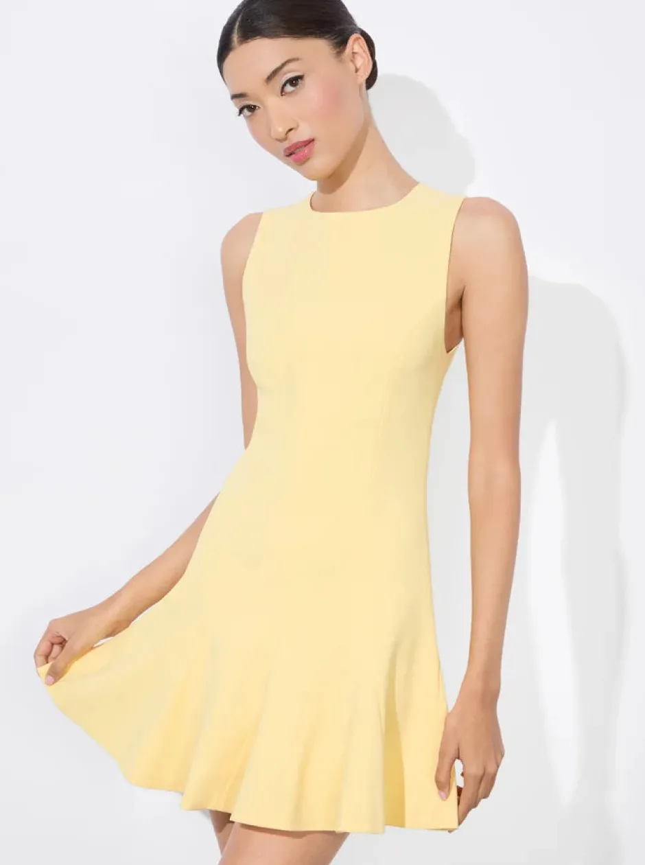 Outlet - Isa Crewneck Mini Dress - Butter Mini Dresses | Dresses