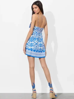 Sale - Melvina Babydoll Dress - Soiree True Blue Mini Dresses | Dresses