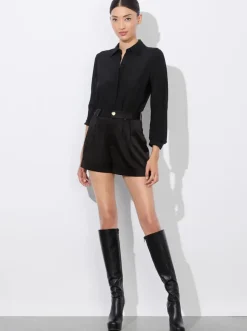 Outlet - Willa Bodysuit - Black Bodysuits