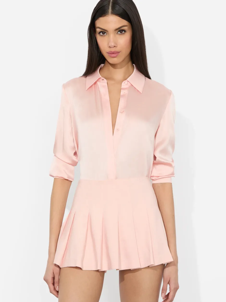 Best - Willa Silk Blouse - Pink Bloom Blouses