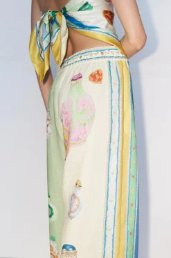 Discount - Elixir Pant - Blue/Yellow Pants
