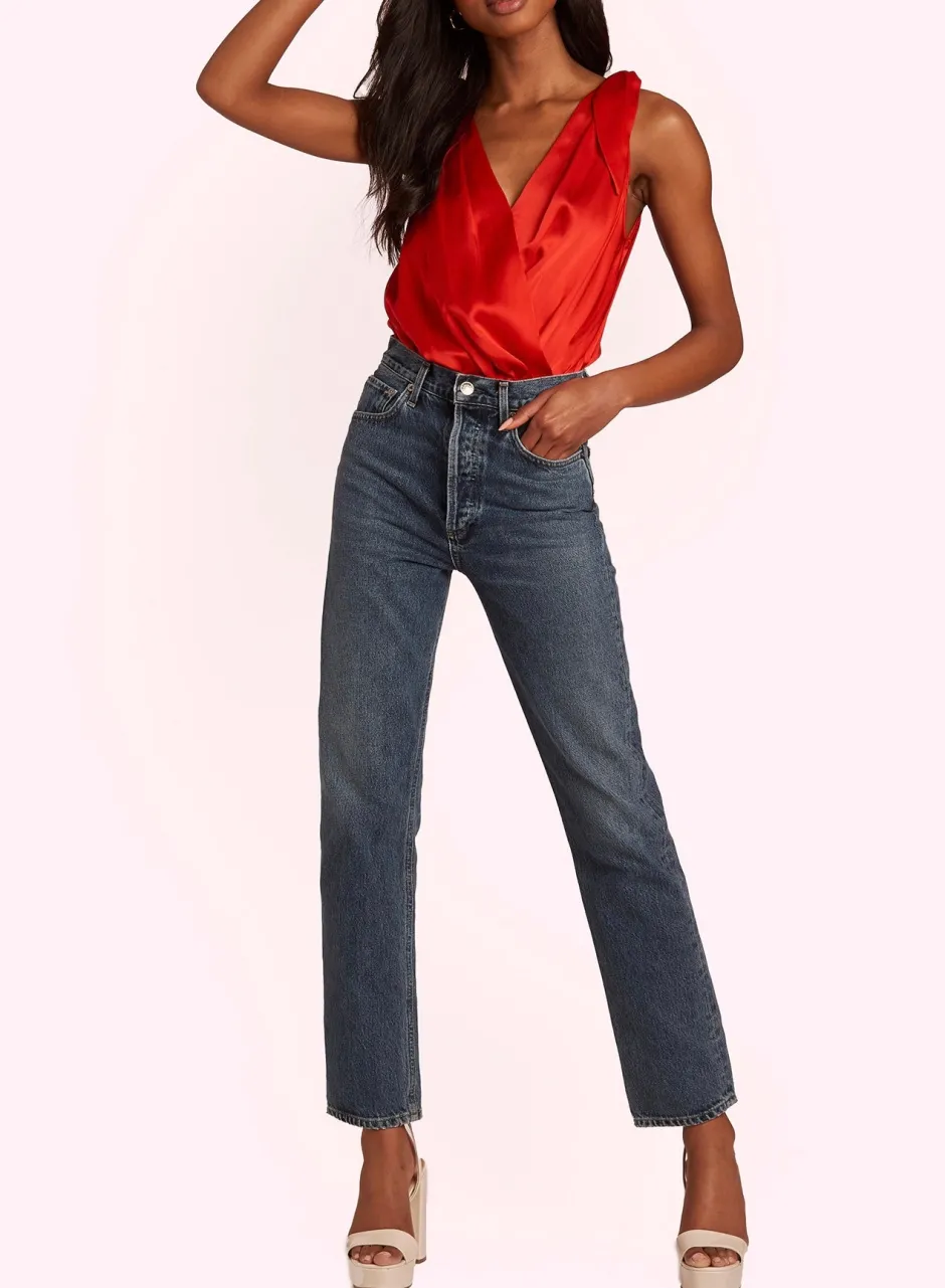 Discount - Avari Bodysuit - Ruby Bodysuits