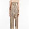 Clearance - Collina Jumpsuit - Gold Pants Jumpsuits