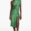 Clearance - Dupree Silk Dress - Ferman Dresses | Midi